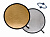 Lastolite LR3834 Отражатель складной 95см cеребро/золото от магазина фотооборудования Фотошанс