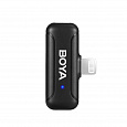 картинка Boya BY-WM3T-D2 Мини-Беспроводной Микрофон с частотой 2,4 ГГц (iOS Lightning) от магазина фотооборудования Фотошанс