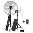 Комплект света Elinchrom BRX 250/250 Umbrella Kit ToGo от магазина фотооборудования Фотошанс
