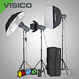 Комплект импульсного света Visico VL Plus 400 Unique Kit   от магазина фотооборудования Фотошанс
