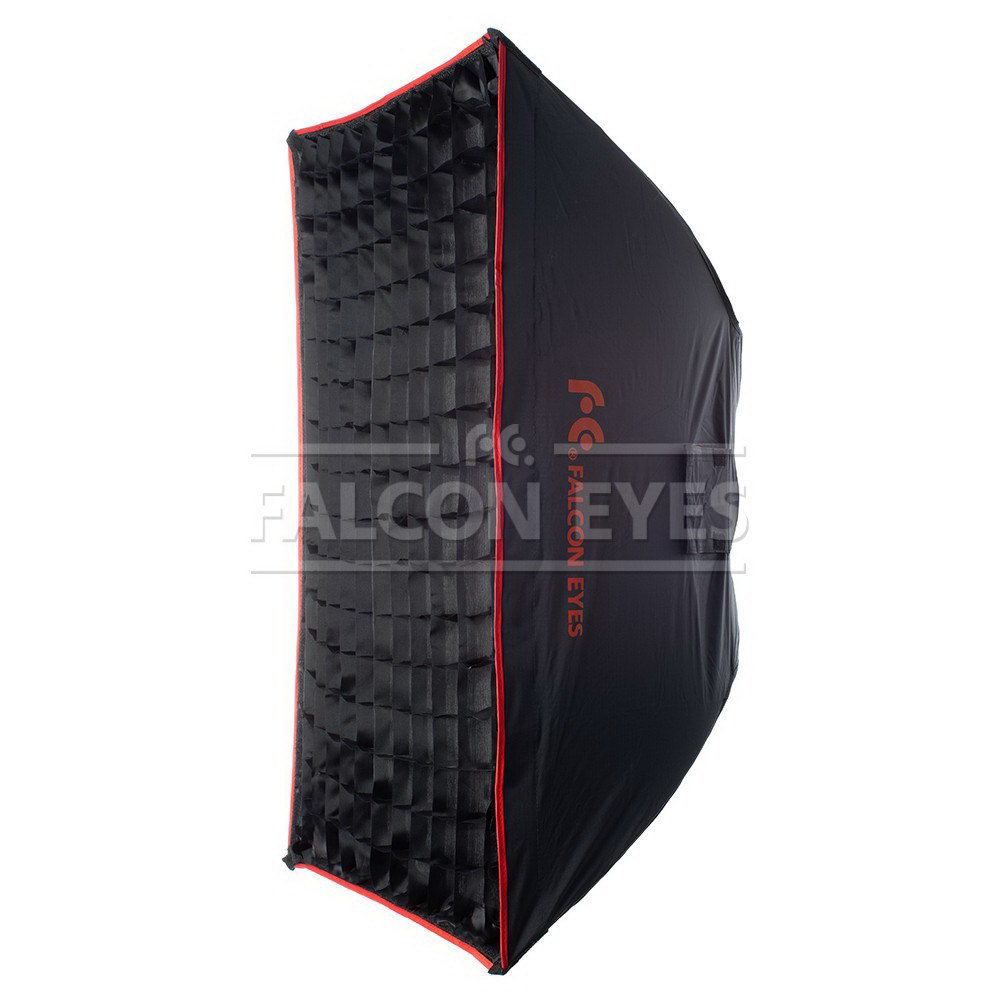 Софтбокс жаростойкий Falcon Eyes SBQ-80120 BW с сотами от магазина фотооборудования Фотошанс