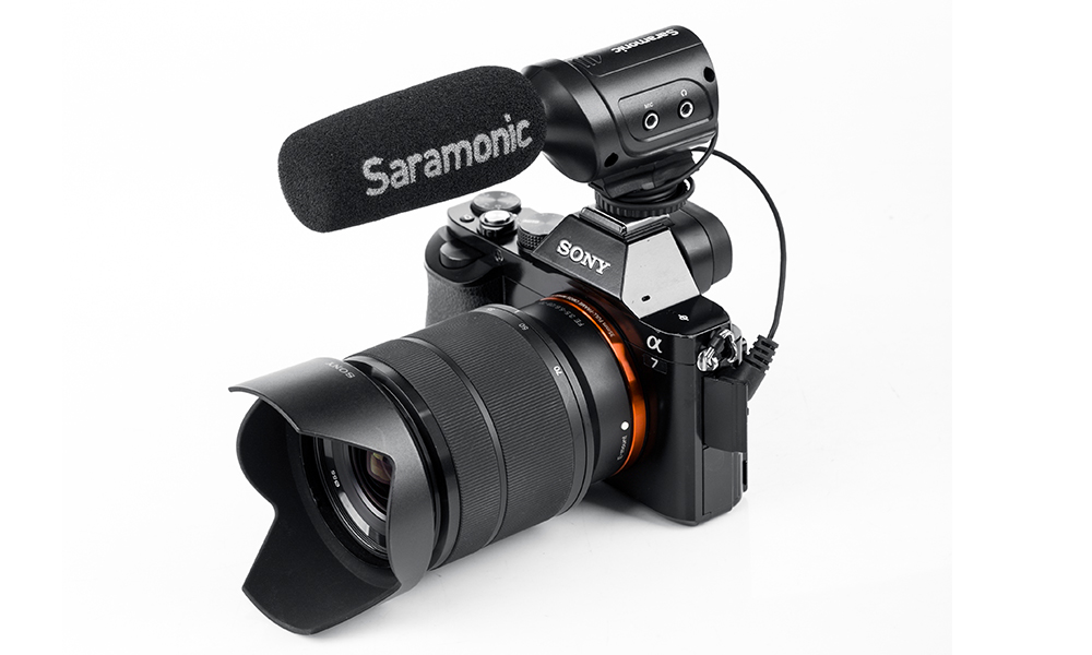картинка Saramonic SR-M3 направленный накамерный конденсаторный микрофон от магазина фотооборудования Фотошанс