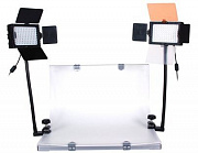 Grifon DVK-296V-K1 Стол для фотосъёмки с 2-мя LED-осветителями  от магазина фотооборудования Фотошанс