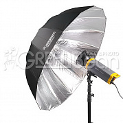Зонт-отражатель GreenBean GB Deep silver L (130 cm) от магазина фотооборудования Фотошанс