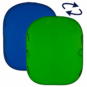 Lastolite LC5987 фотофон складной хромакей синий/зеленый 180х210 от магазина фотооборудования Фотошанс