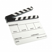 Кинохлопушка GreenBean Clapperboard 03 (белая) от магазина фотооборудования Фотошанс