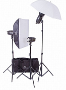 Комплект импульсного света FST E-250 Novel Kit от магазина фотооборудования Фотошанс
