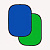 Фон складной Fotodiox 150х200см хромакей Зеленый/Синий от магазина фотооборудования Фотошанс