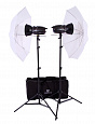 Комплект импульс.света FST E-180 Umbrella Kit от магазина фотооборудования Фотошанс