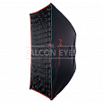 Софтбокс жаростойкий  Falcon Eyes SBQ-6090 BW c сотами от магазина фотооборудования Фотошанс