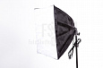 FST ET-403 Kit  Комплект постоянного люминесцентного света (3х125Вт, 40x40cm) от магазина фотооборудования Фотошанс