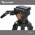 Fujimi FT22V Профессиональный видеоштатив с панорамной головой от магазина фотооборудования Фотошанс