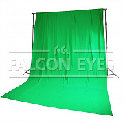Фон Falcon Eyes FB-3060 Зеленый Хромакей тканевый (бязь) 3х6м от магазина фотооборудования Фотошанс