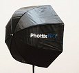Восьмиугольный зонт-софтбокс Phottix HD 120см с сотами от магазина фотооборудования Фотошанс
