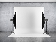 Комплект фотостудии FS1 для съемки одежды (импульсный свет, 2 моноблока) от магазина фотооборудования Фотошанс