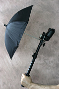 Мобильный комплект Fotodiox для накамерной вспышки с зонтом (белый) от магазина фотооборудования Фотошанс