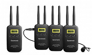 картинка Saramonic VmicLink5 RX+TX+TX+TX цифровая радиосистема с 3 передатчиком и 1 приемником от магазина фотооборудования Фотошанс