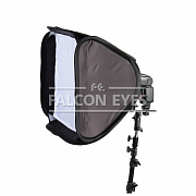 Софтбокс быстроскладной Falcon Eyes EB-060 (60x60) с переходником   от магазина фотооборудования Фотошанс