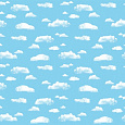 Фон бумажный Ella Bella №12850 "белые облака" 120х365см  от магазина фотооборудования Фотошанс