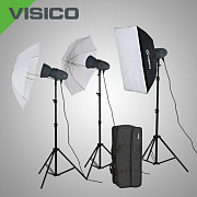 Visico Комплект импульсного света VL PLUS 300 Creative kit от магазина фотооборудования Фотошанс