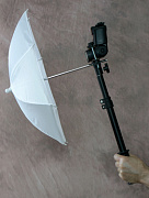 Мобильный комплект Fotodiox для накамерной вспышки с зонтом (на просвет) от магазина фотооборудования Фотошанс