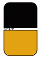 Grifon 2B1530-02/13 Фон-чехол 2-в-1 чёрный-жёлтый, 150х300см (для фона на пружине 150х200см) от магазина фотооборудования Фотошанс