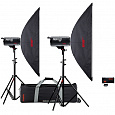 Комплект импульсного света Multiblitz Profilite Essential Kit 2x500Ws от магазина фотооборудования Фотошанс
