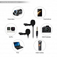 картинка Петличный двойной микрофон COMICA CVM-D02 (4,5m) от магазина фотооборудования Фотошанс