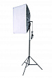 Fotodiox FK-5070 комплект осветитель+стойка (50*70см+125Вт) от магазина фотооборудования Фотошанс