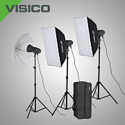 Комплект импульсного света Visico VL PLUS 400 Novel kit  от магазина фотооборудования Фотошанс