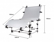 Grifon PT-1020П (ST-1020) Стол для фотосъёмки 100х200cm от магазина фотооборудования Фотошанс