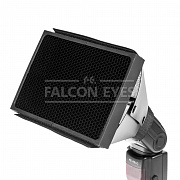 Falcon Eyes SRH-CA Отражатель с сотовой насадкой для накамерной вспышки от магазина фотооборудования Фотошанс